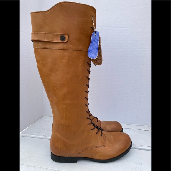 Birkenstock Longford Tall Riding Boot Camel - Picture 10 of 11